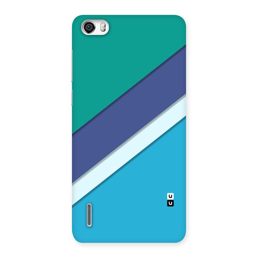 Elegant Colored Stripes Back Case for Honor 6
