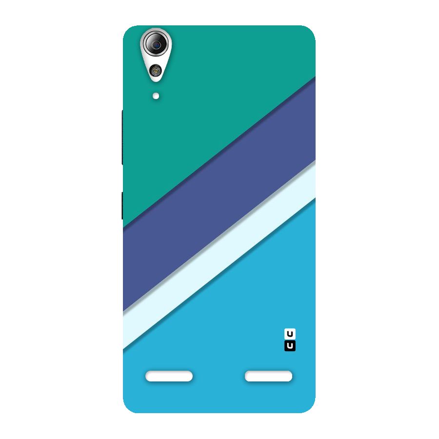 Elegant Colored Stripes Back Case for Lenovo A6000 Plus