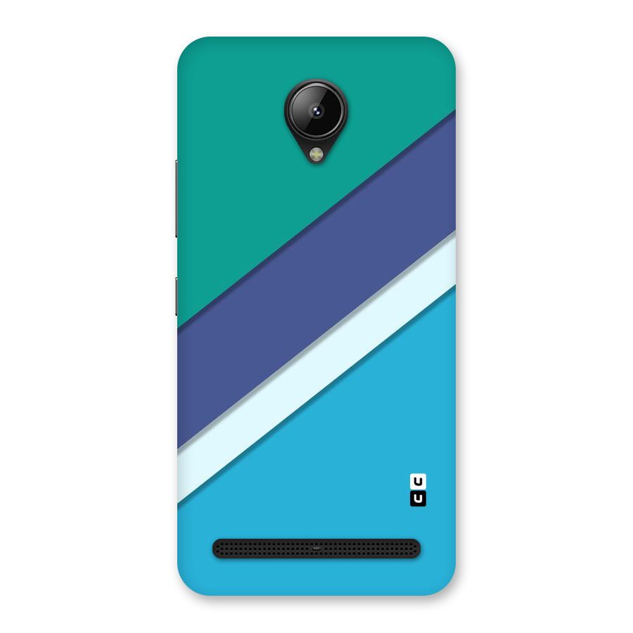 Elegant Colored Stripes Back Case for Lenovo C2