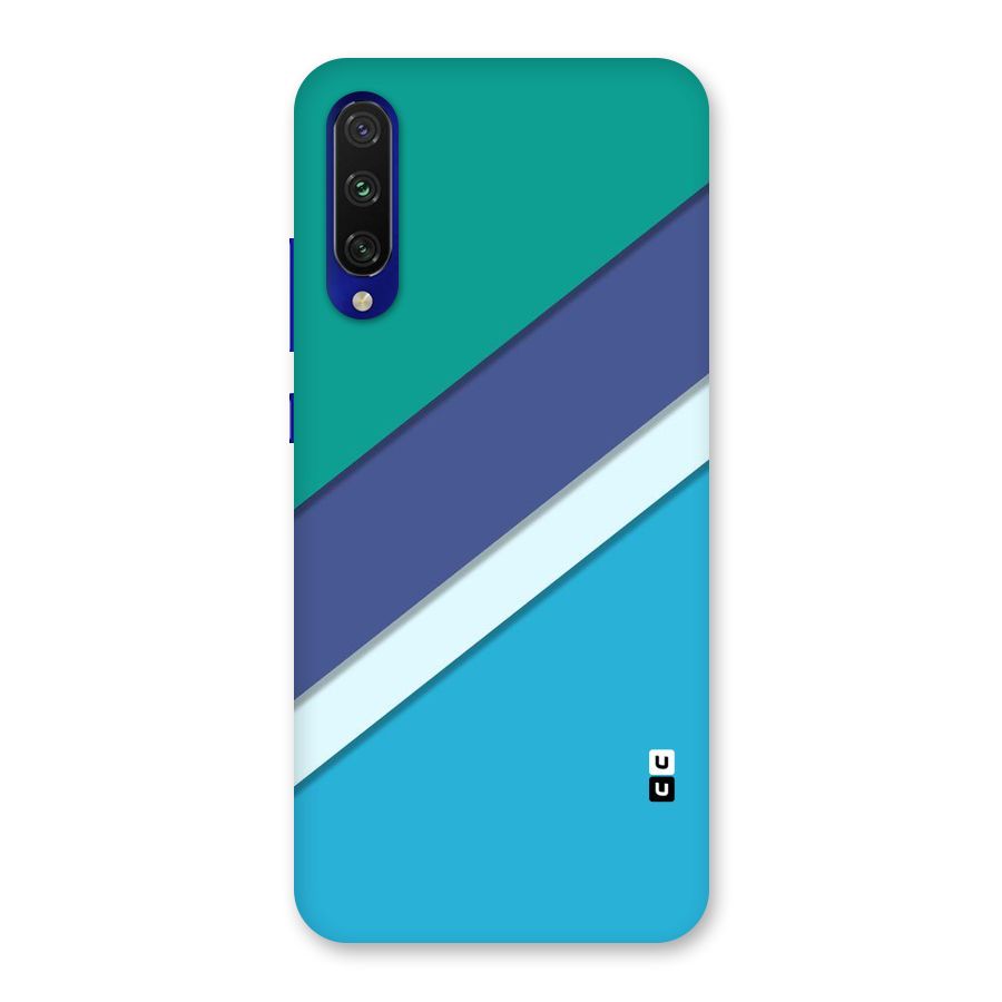 Elegant Colored Stripes Back Case for Mi A3