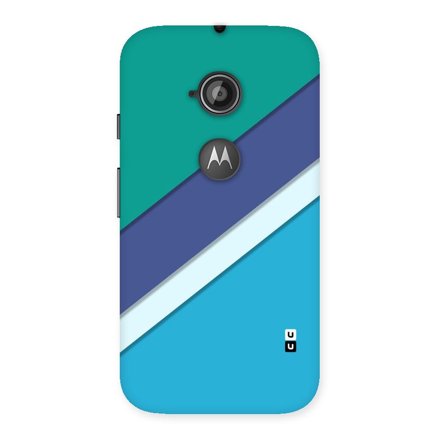 Elegant Colored Stripes Back Case for Moto E 2nd Gen