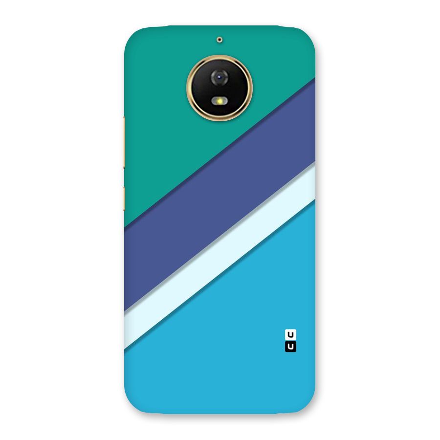 Elegant Colored Stripes Back Case for Moto G5s