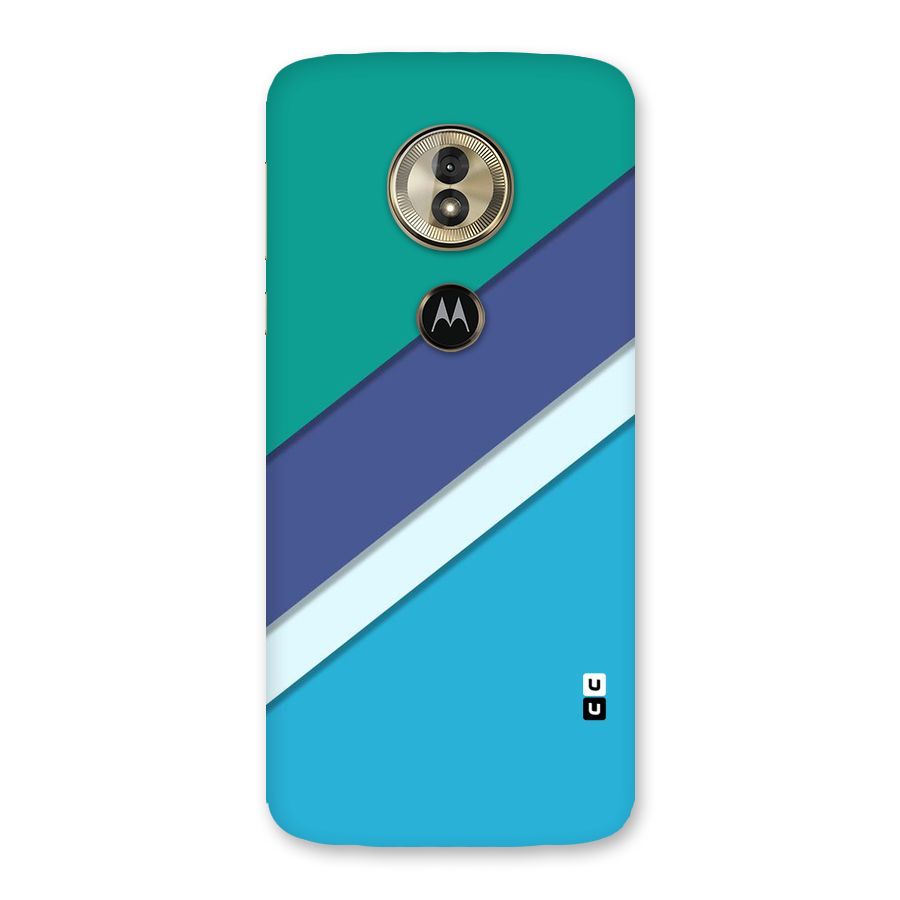Elegant Colored Stripes Back Case for Moto G6 Play