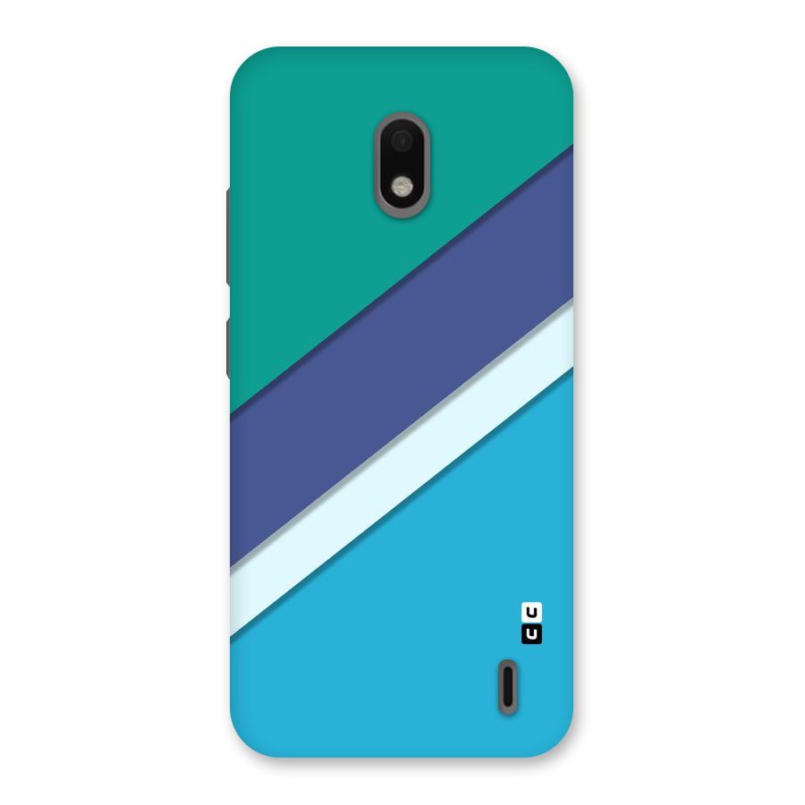 Elegant Colored Stripes Back Case for Nokia 2.2