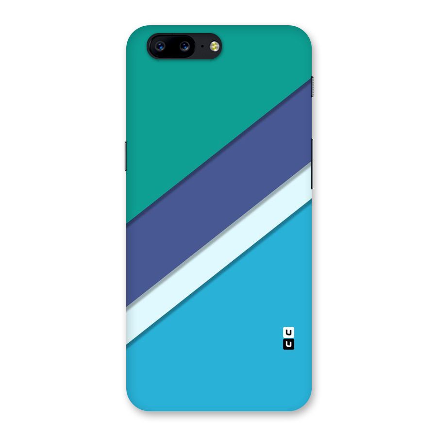 Elegant Colored Stripes Back Case for OnePlus 5