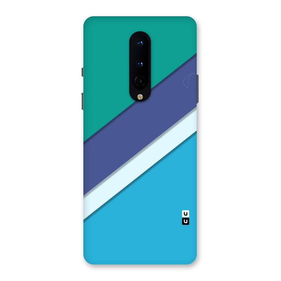 Elegant Colored Stripes Back Case for OnePlus 8