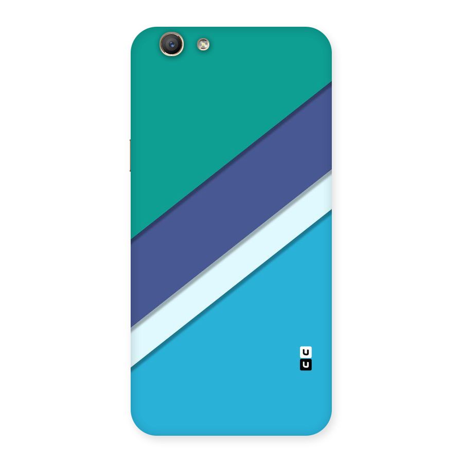 Elegant Colored Stripes Back Case for Oppo A59
