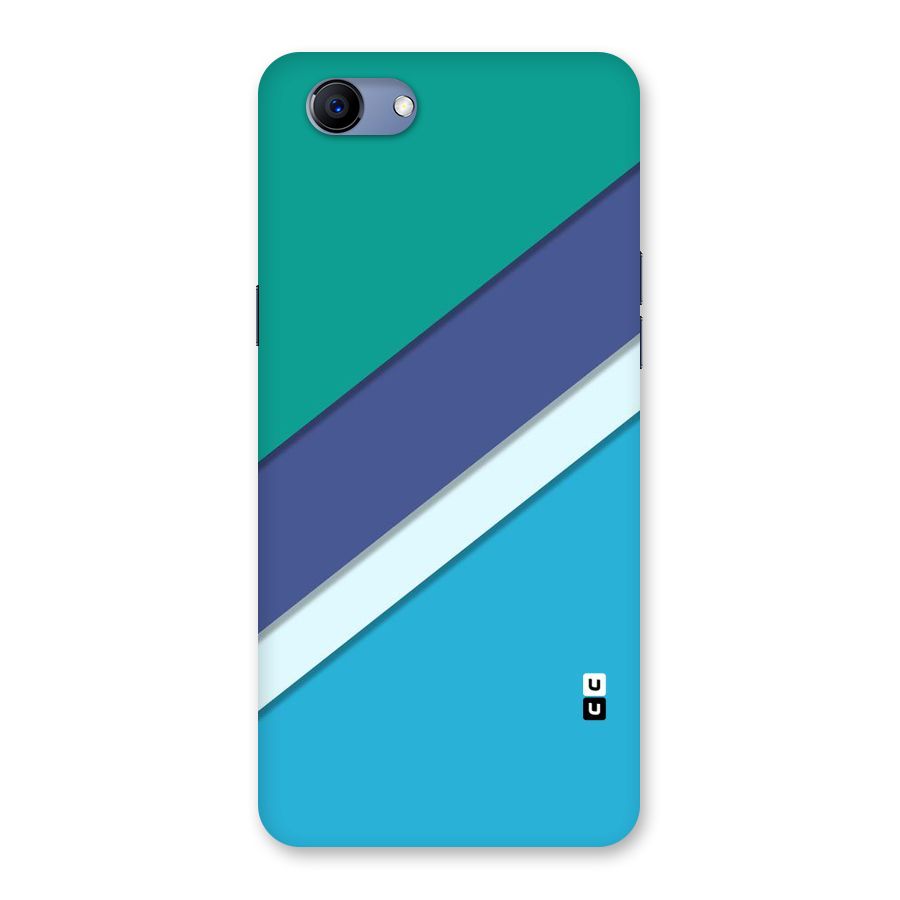 Elegant Colored Stripes Back Case for Oppo Realme 1