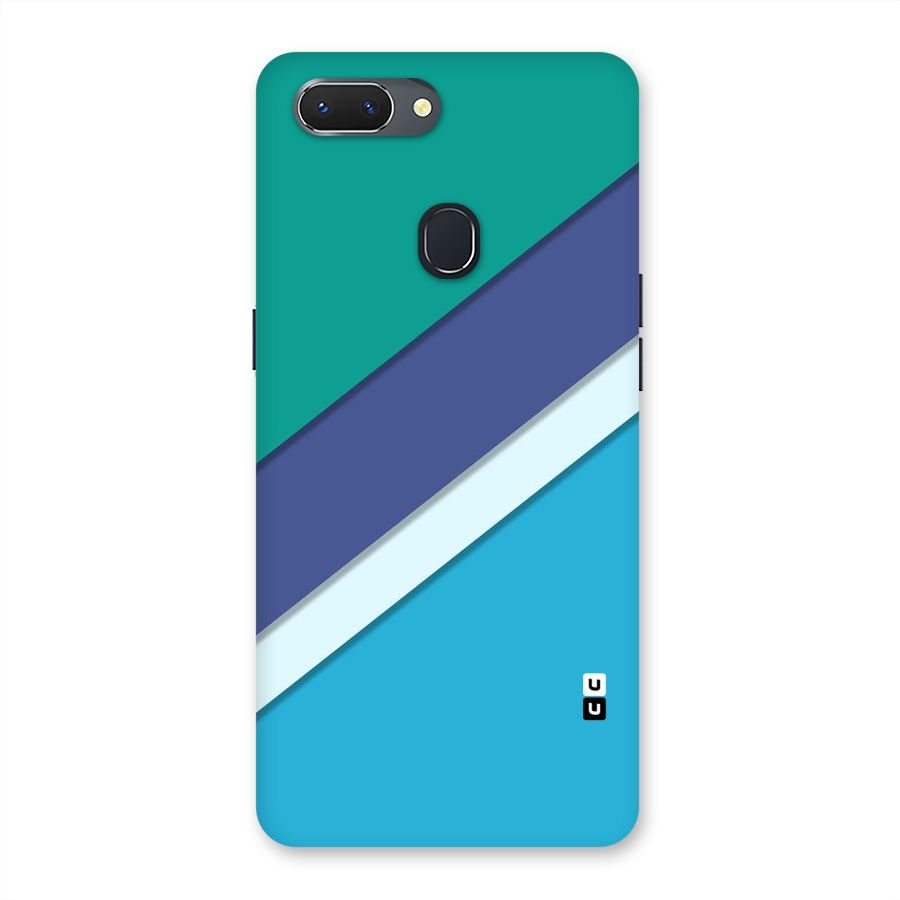 Elegant Colored Stripes Back Case for Oppo Realme 2