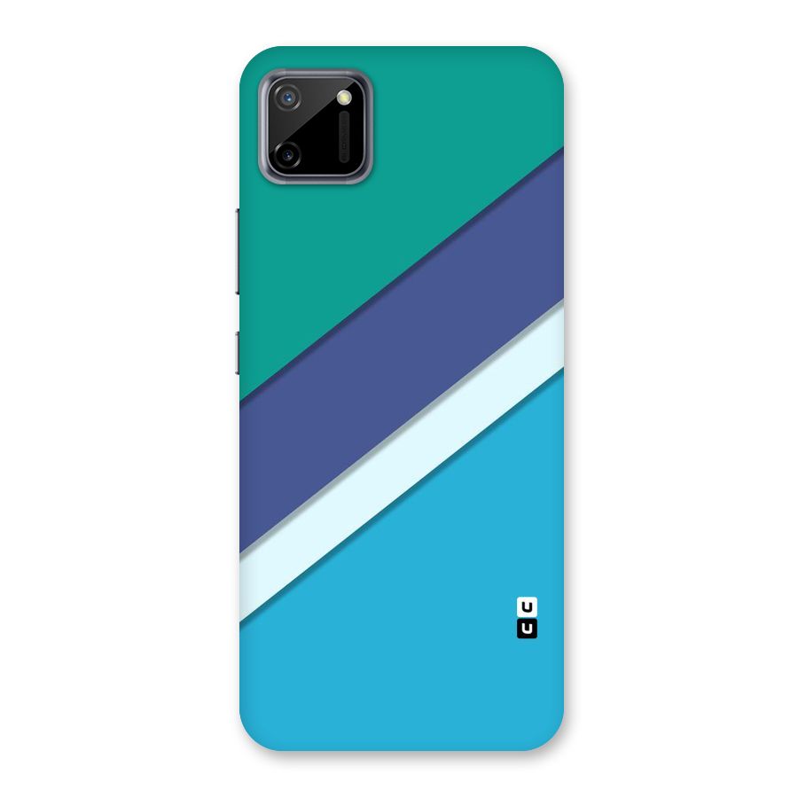Elegant Colored Stripes Back Case for Realme C11