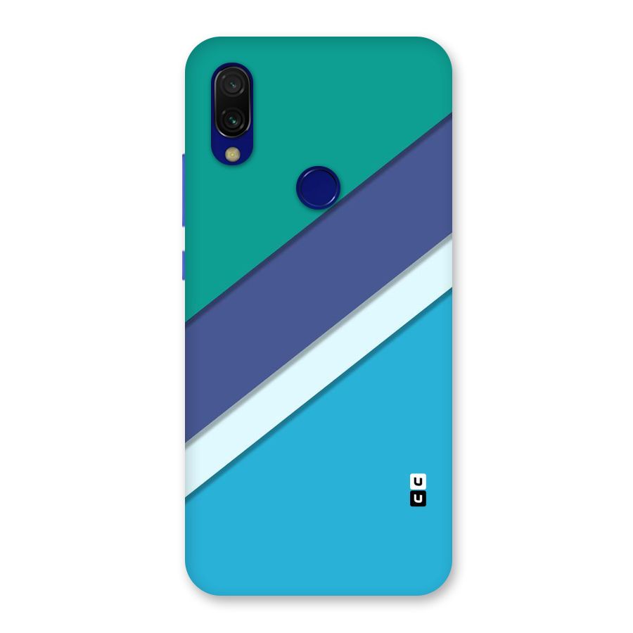 Elegant Colored Stripes Back Case for Redmi 7