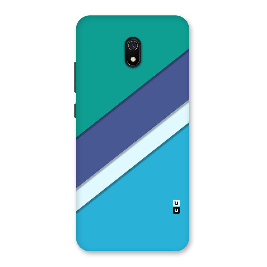 Elegant Colored Stripes Back Case for Redmi 8A