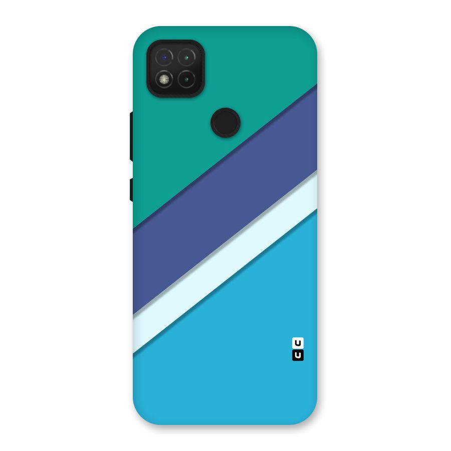 Elegant Colored Stripes Back Case for Redmi 9C