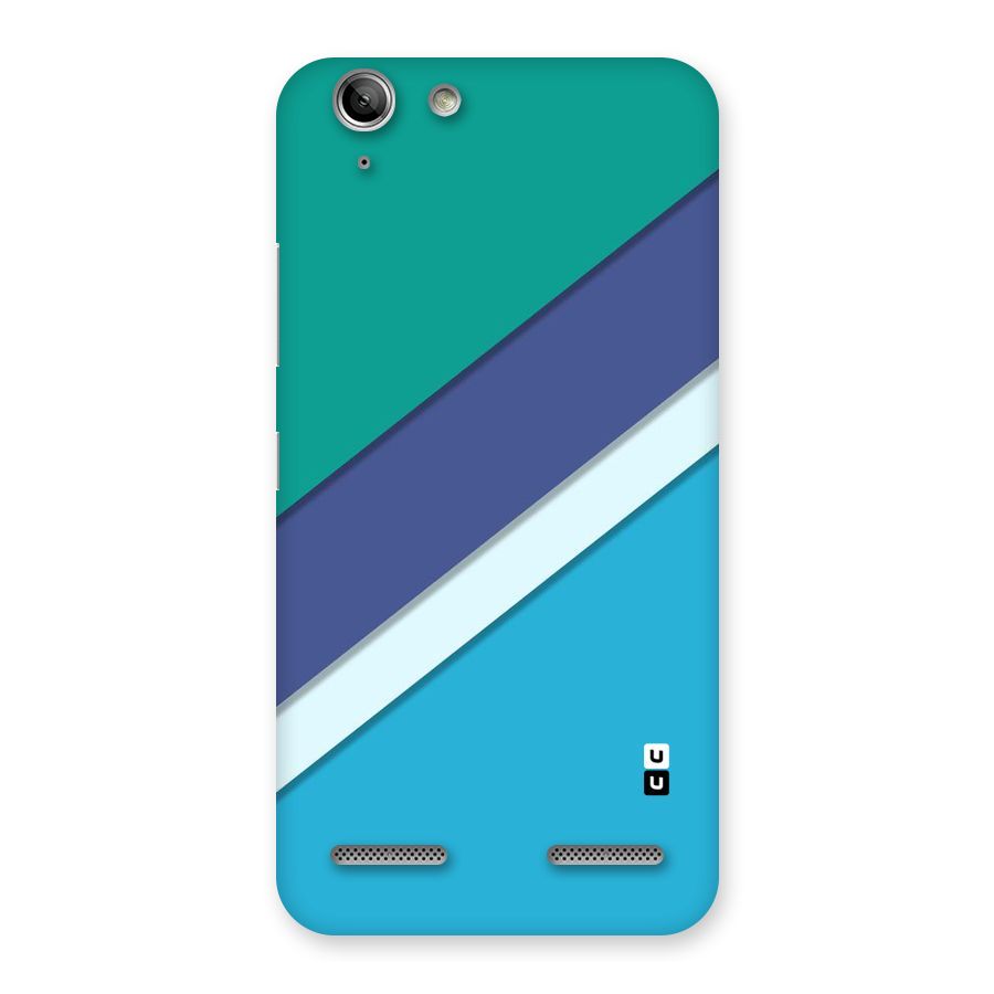 Elegant Colored Stripes Back Case for Vibe K5