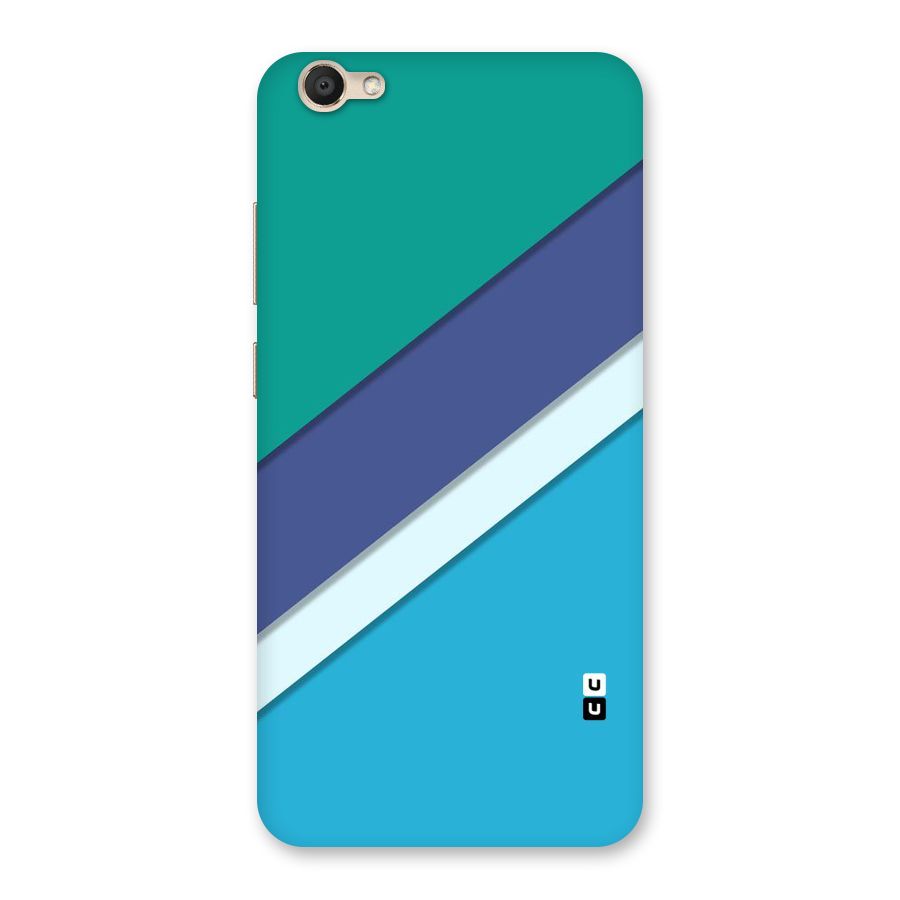 Elegant Colored Stripes Back Case for Vivo V5