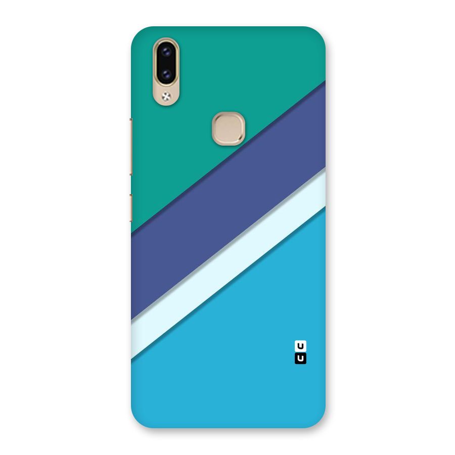 Elegant Colored Stripes Back Case for Vivo V9