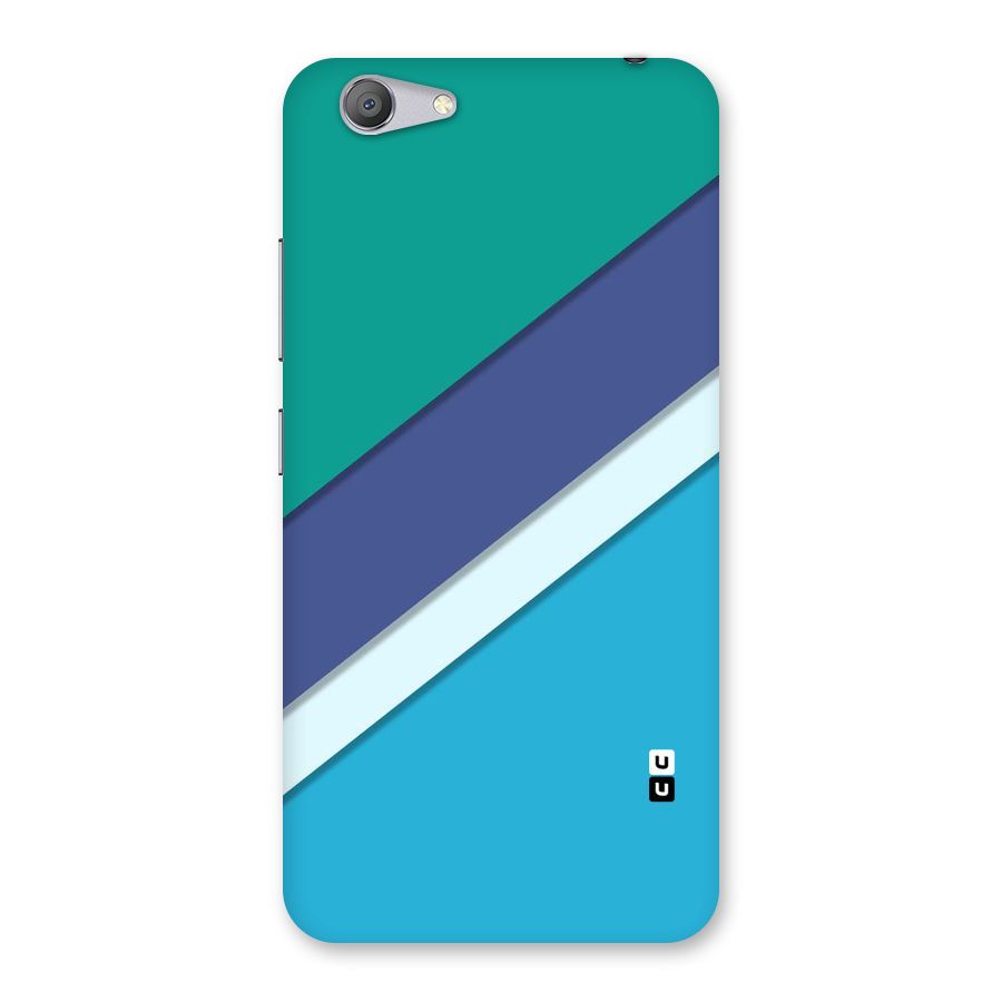 Elegant Colored Stripes Back Case for Vivo Y53