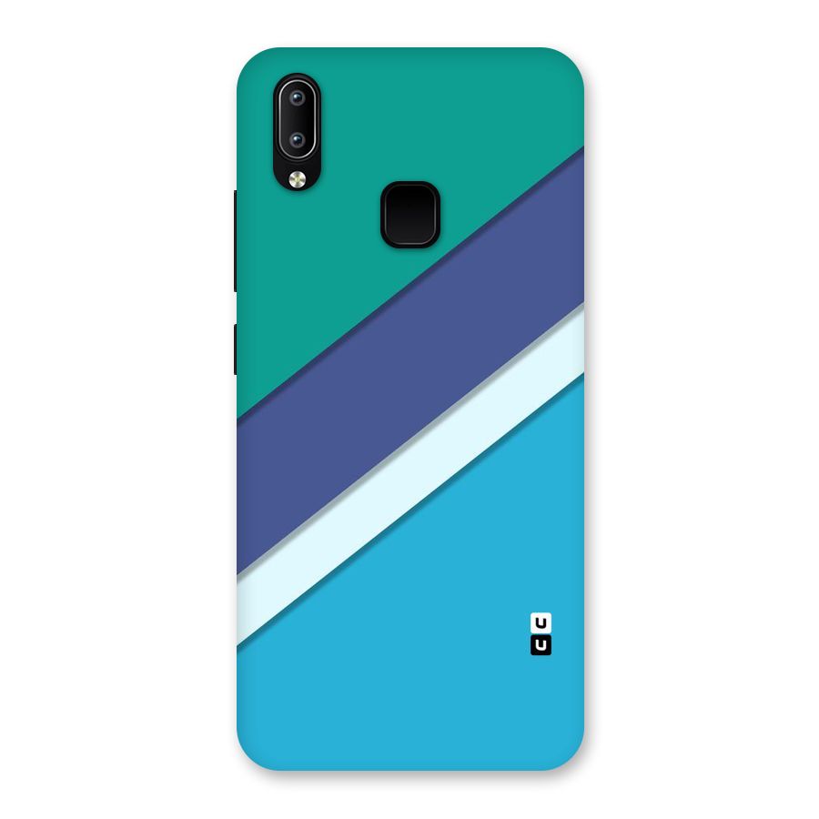 Elegant Colored Stripes Back Case for Vivo Y93