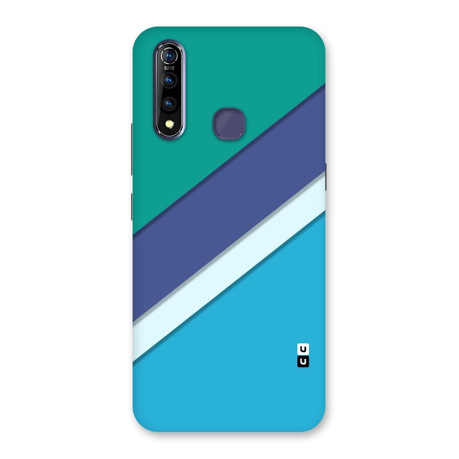Elegant Colored Stripes Back Case for Vivo Z1 Pro
