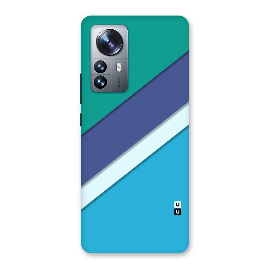 Elegant Colored Stripes Back Case for Xiaomi 12 Pro