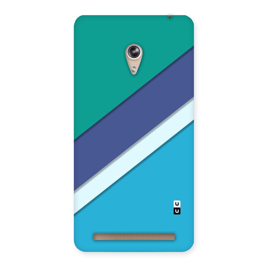 Elegant Colored Stripes Back Case for Zenfone 6
