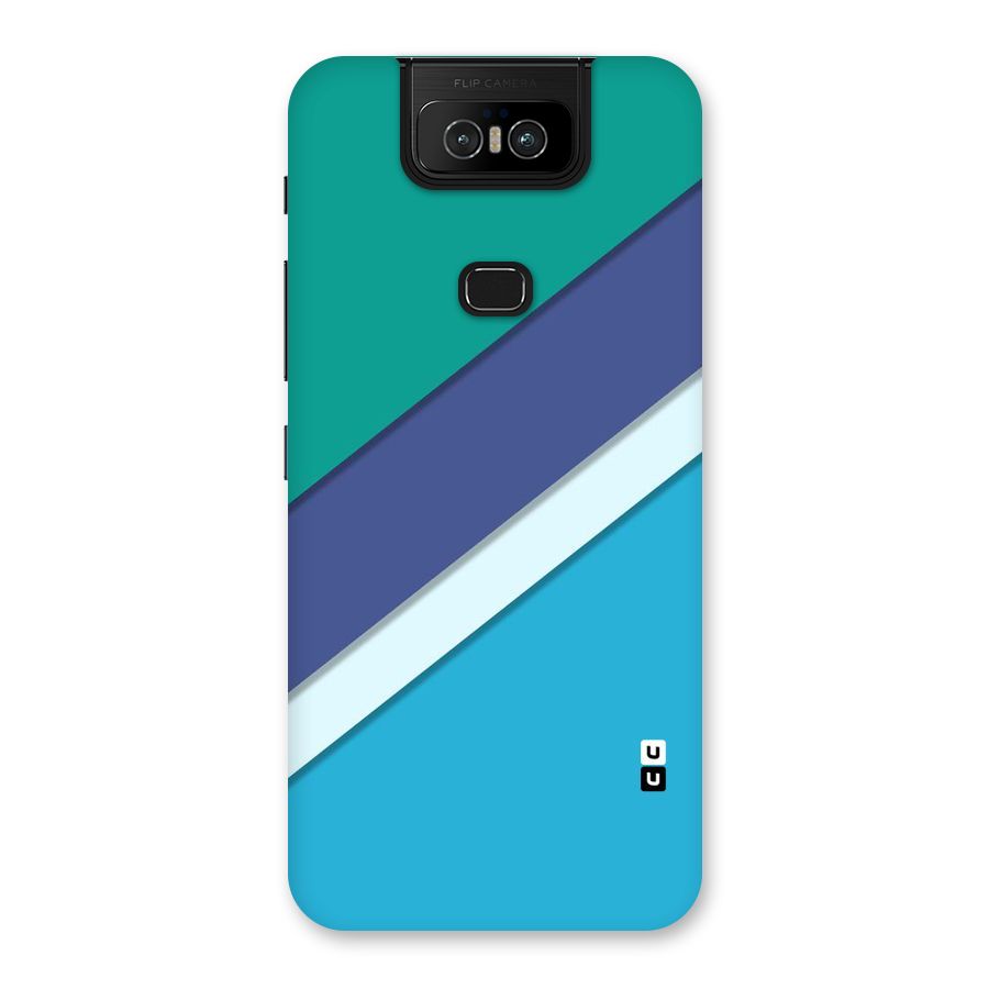 Elegant Colored Stripes Back Case for Zenfone 6z