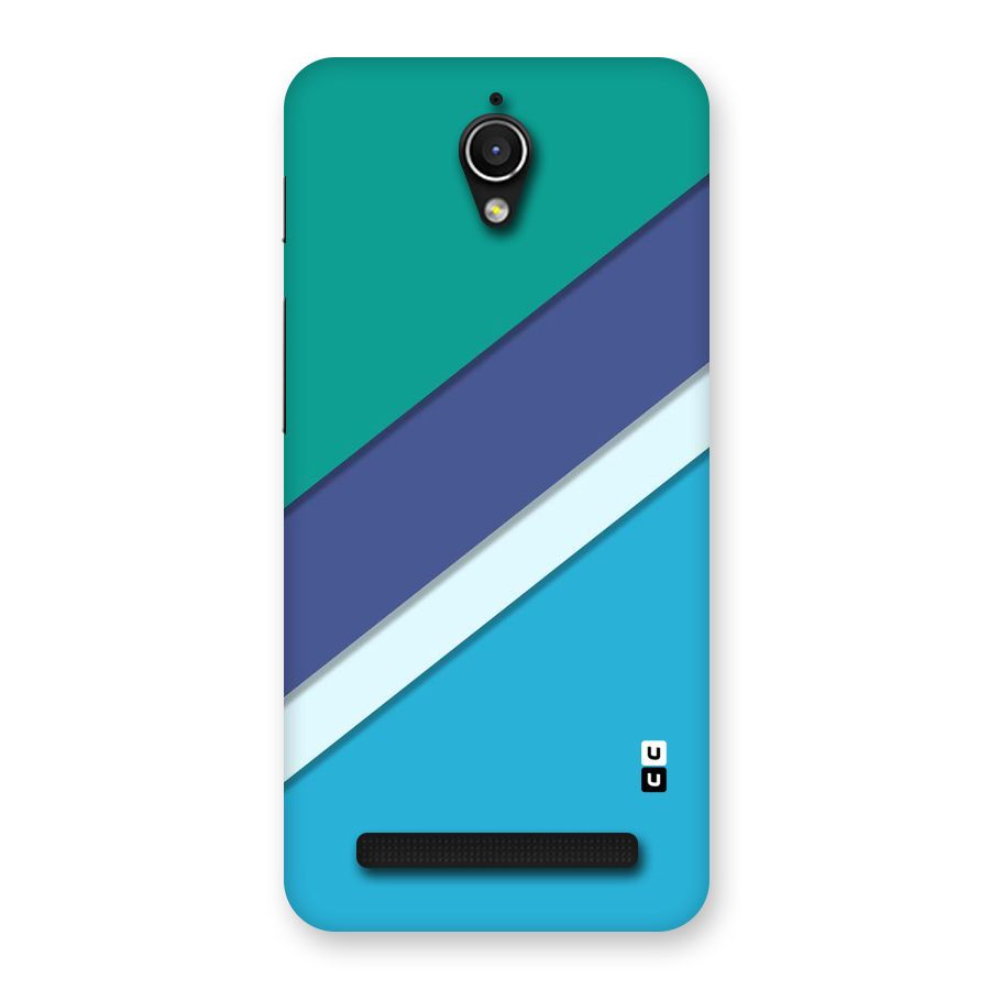 Elegant Colored Stripes Back Case for Zenfone Go