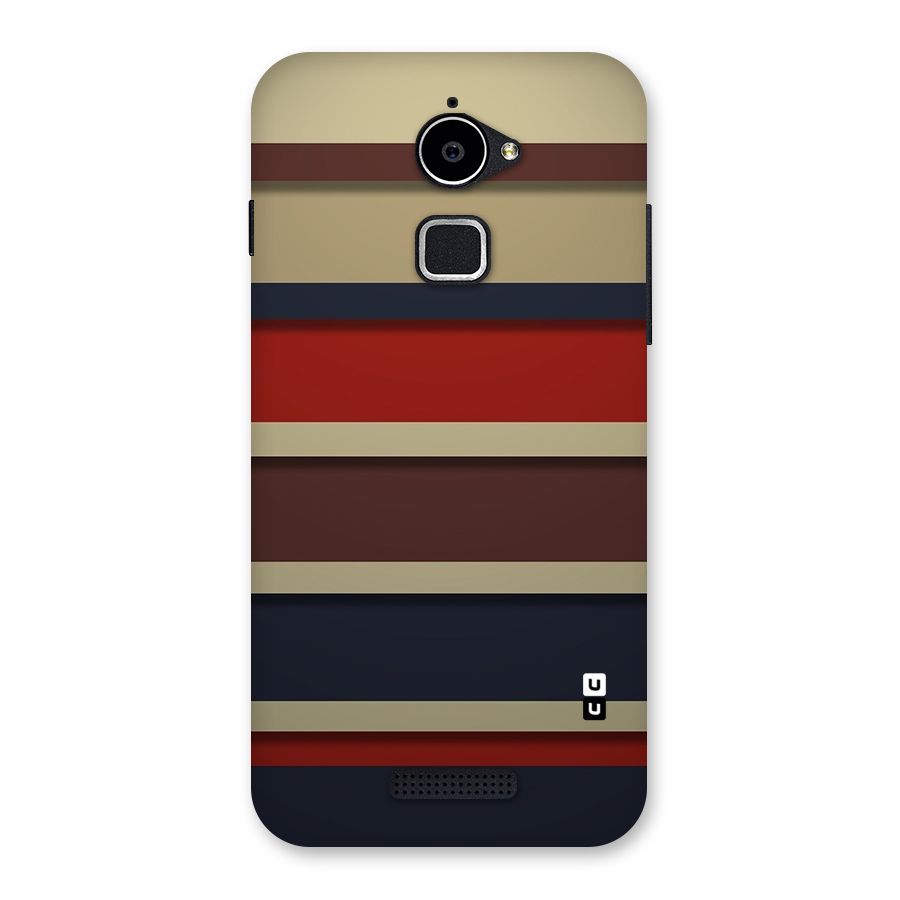 Elegant Stripes Pattern Back Case for Coolpad Note 3 Lite
