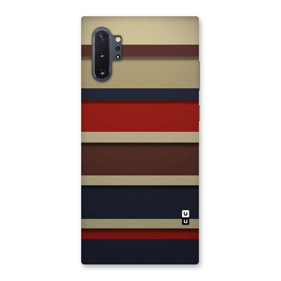 Elegant Stripes Pattern Back Case for Galaxy Note 10 Plus