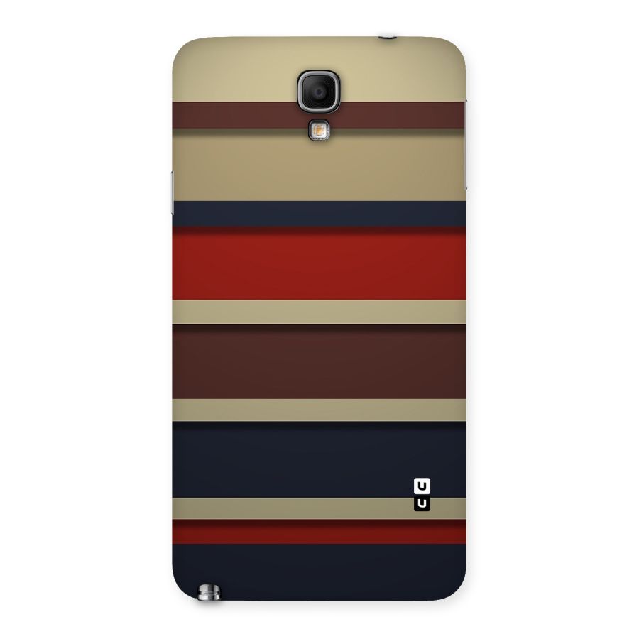 Elegant Stripes Pattern Back Case for Galaxy Note 3 Neo