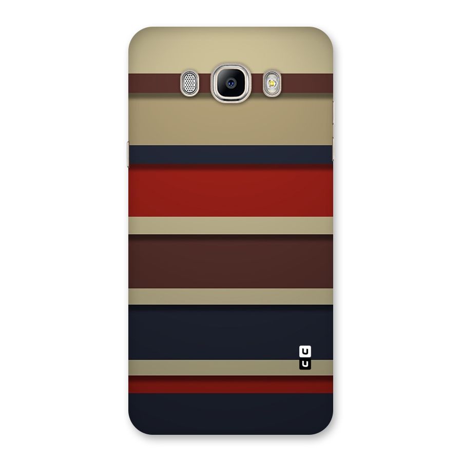 Elegant Stripes Pattern Back Case for Galaxy On8