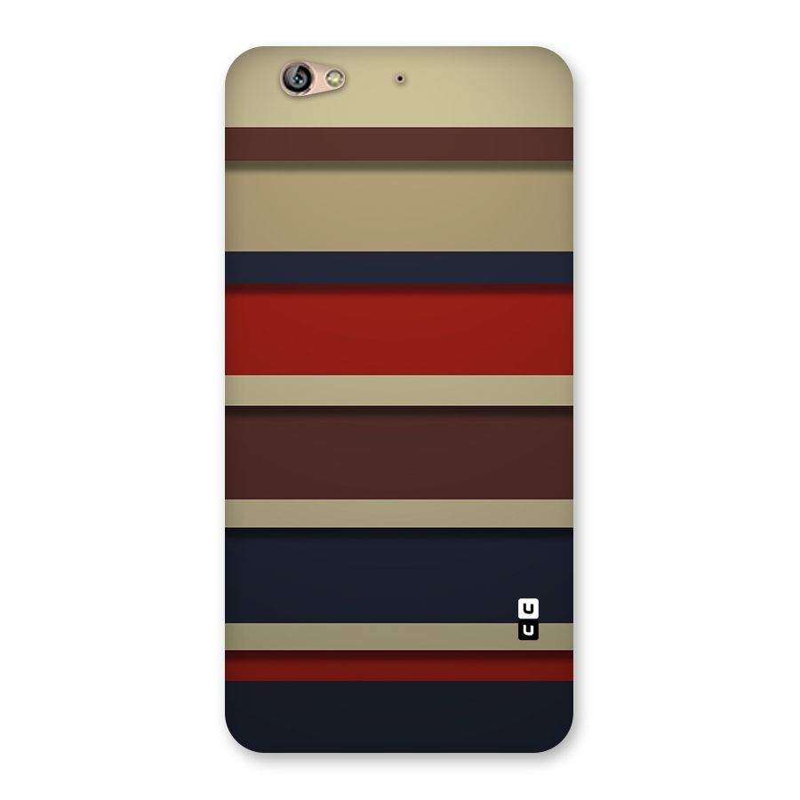 Elegant Stripes Pattern Back Case for Gionee S6
