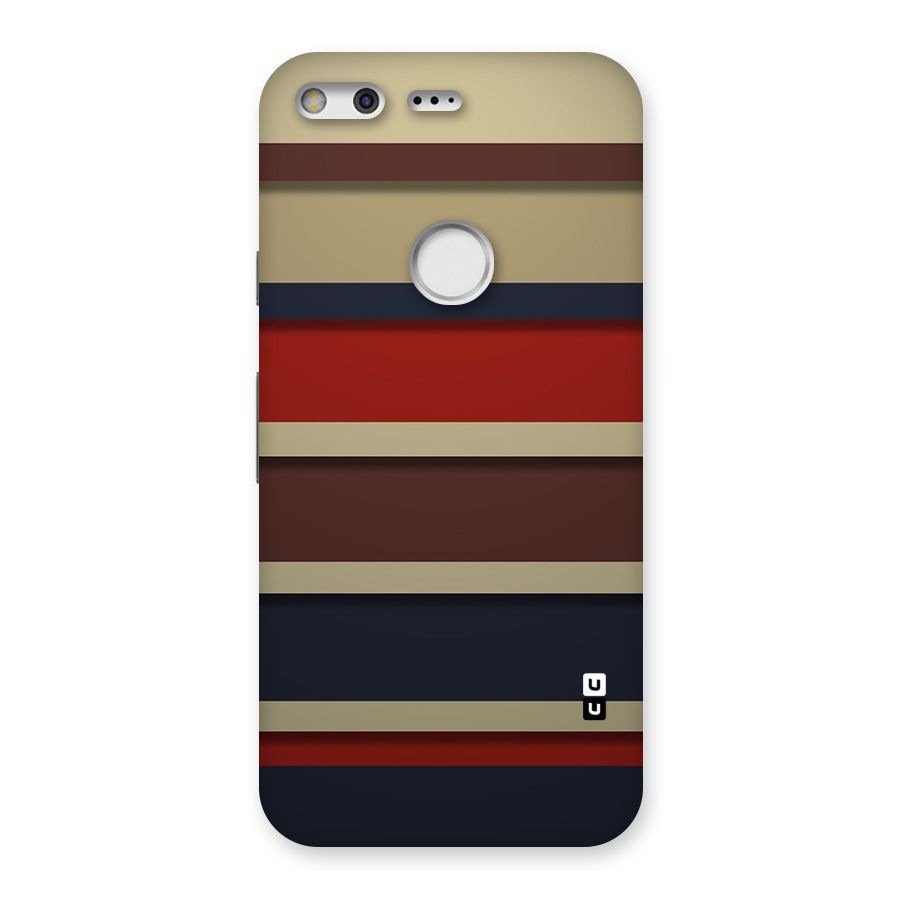 Elegant Stripes Pattern Back Case for Google Pixel
