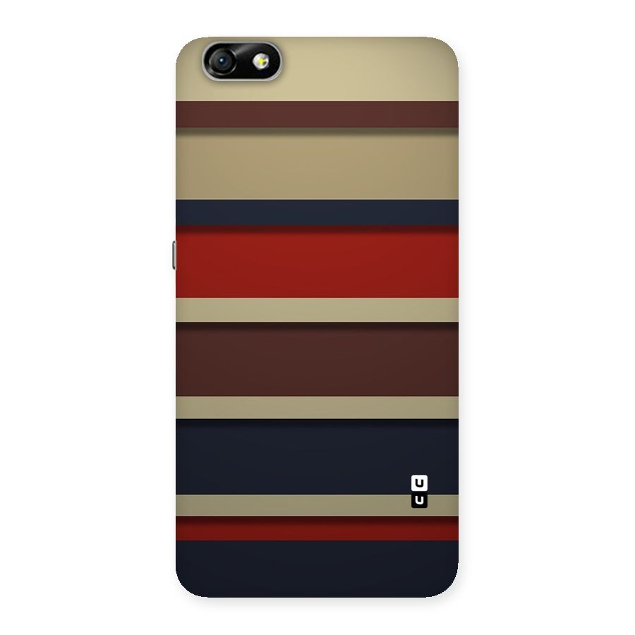 Elegant Stripes Pattern Back Case for Honor 4X