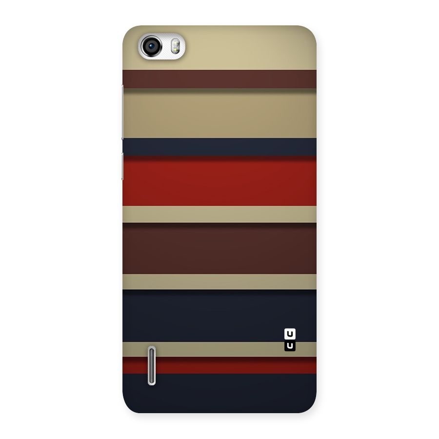 Elegant Stripes Pattern Back Case for Honor 6
