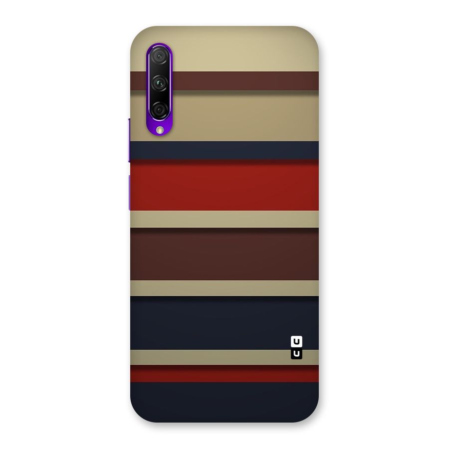 Elegant Stripes Pattern Back Case for Honor 9X Pro