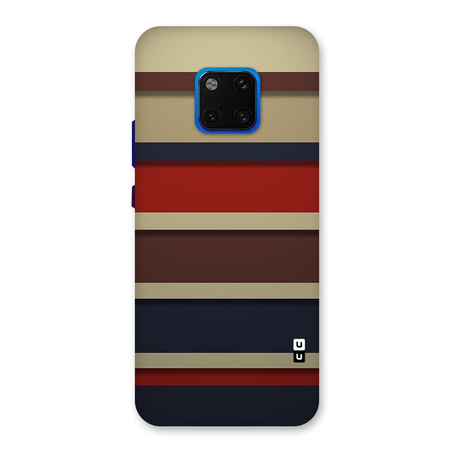 Elegant Stripes Pattern Back Case for Huawei Mate 20 Pro