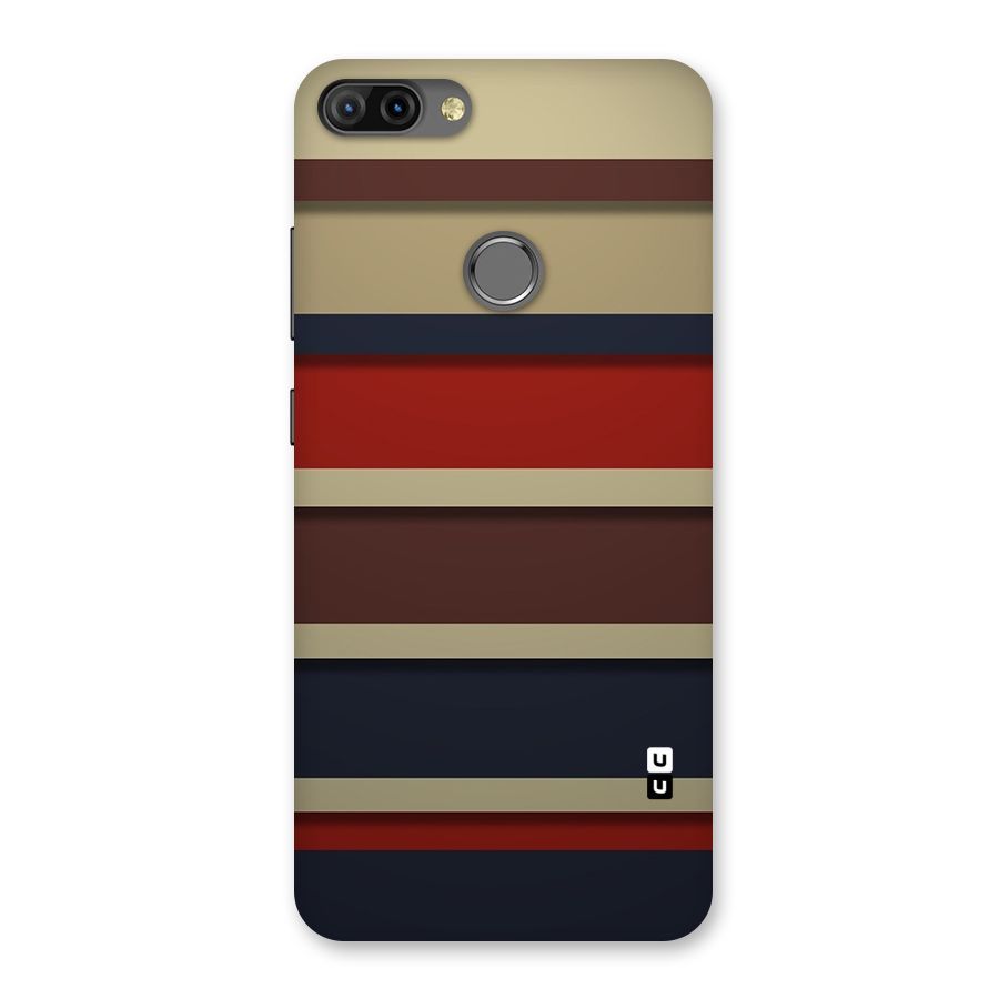 Elegant Stripes Pattern Back Case for Infinix Hot 6 Pro