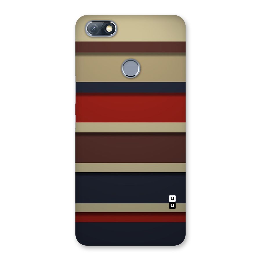 Elegant Stripes Pattern Back Case for Infinix Note 5