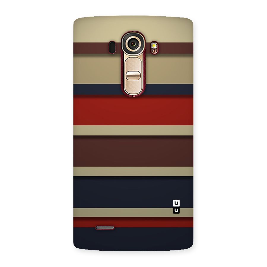 Elegant Stripes Pattern Back Case for LG G4