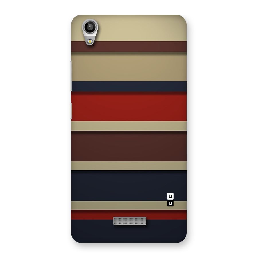 Elegant Stripes Pattern Back Case for Lava-Pixel-V1