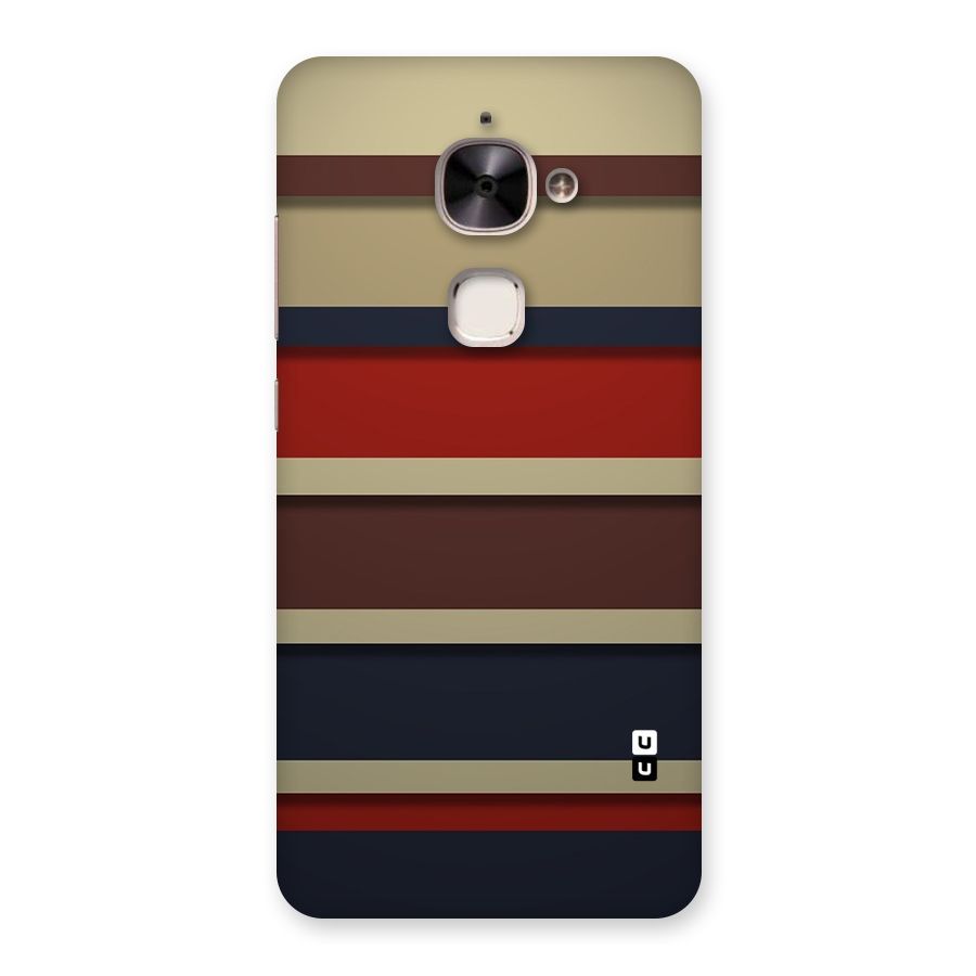 Elegant Stripes Pattern Back Case for Le 2