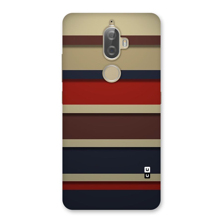 Elegant Stripes Pattern Back Case for Lenovo K8 Plus