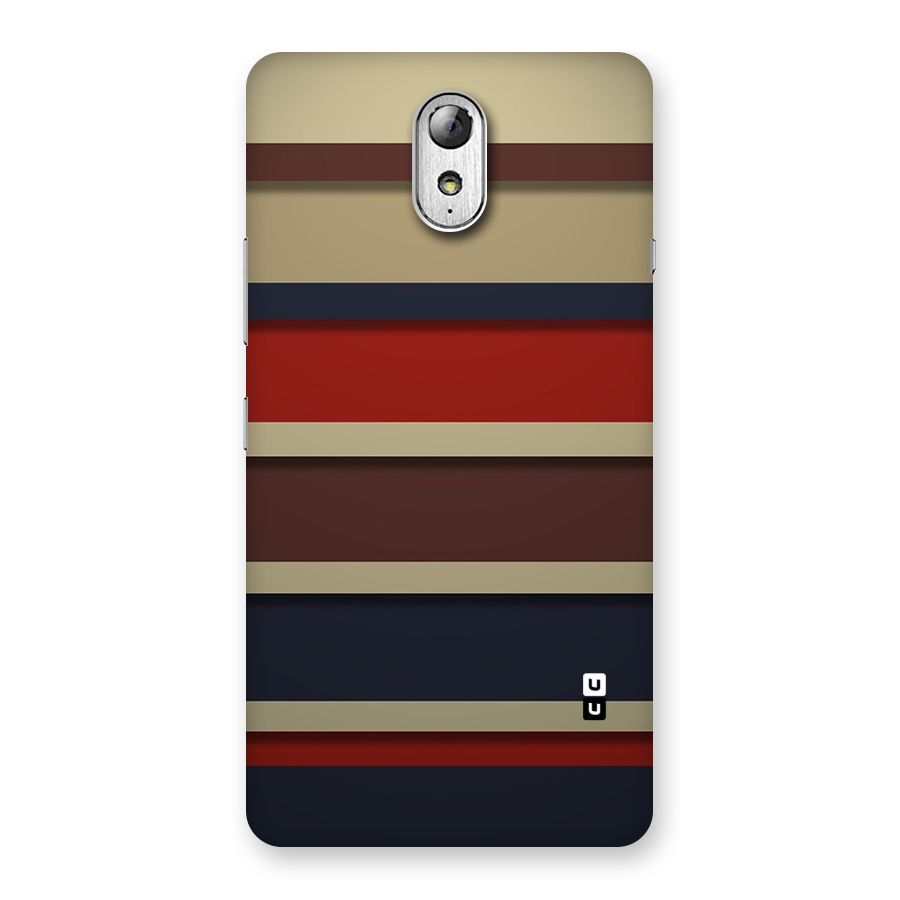 Elegant Stripes Pattern Back Case for Lenovo Vibe P1M