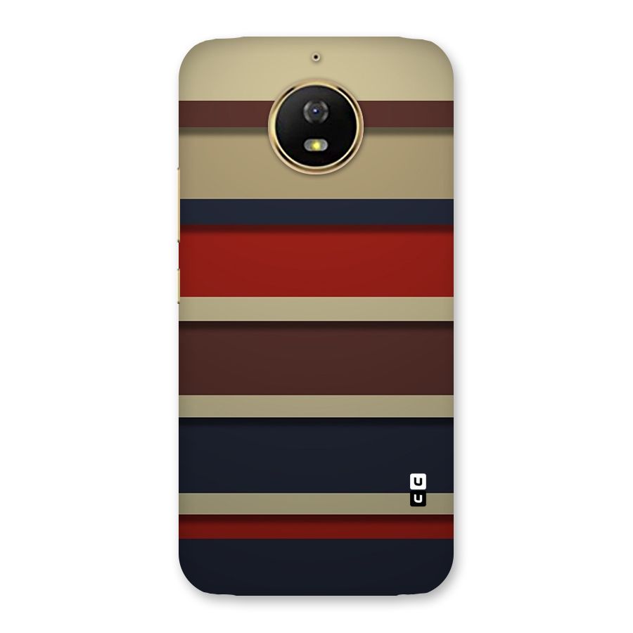 Elegant Stripes Pattern Back Case for Moto G5s