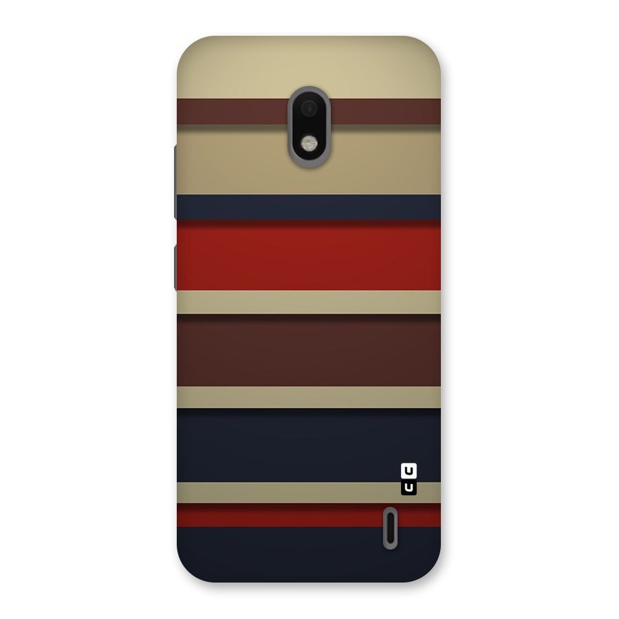 Elegant Stripes Pattern Back Case for Nokia 2.2