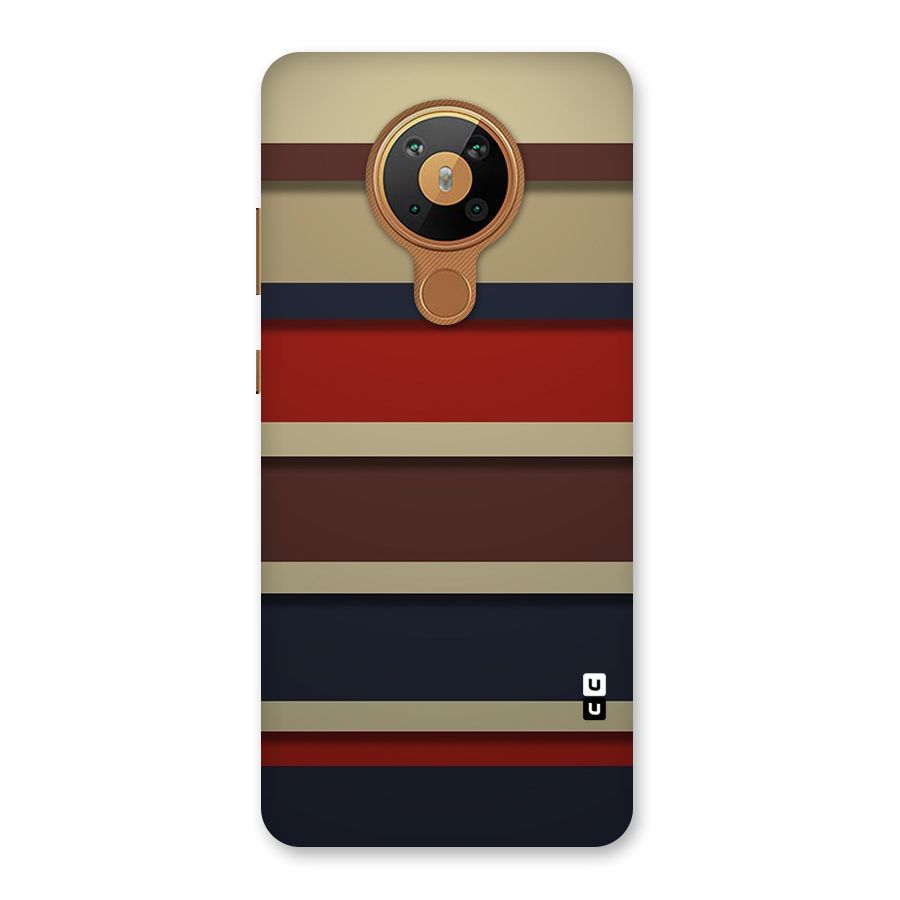 Elegant Stripes Pattern Back Case for Nokia 5.3
