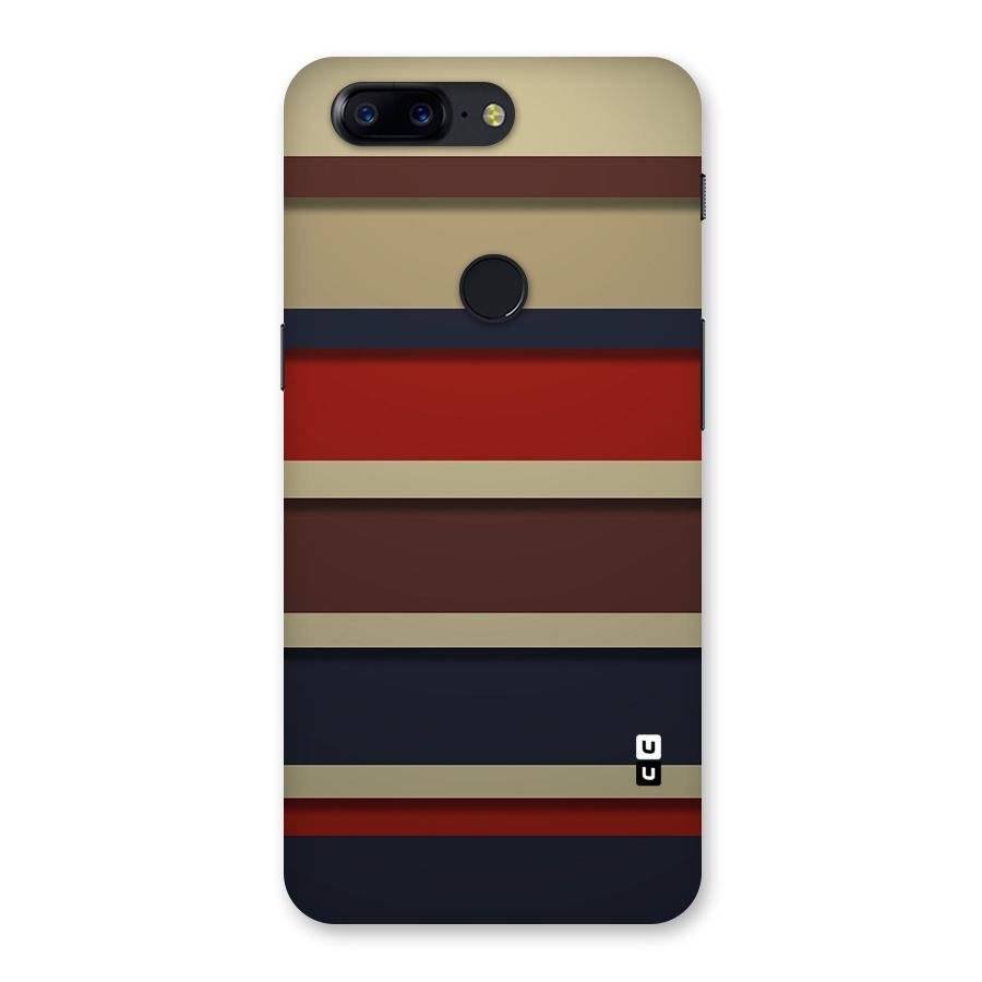 Elegant Stripes Pattern Back Case for OnePlus 5T