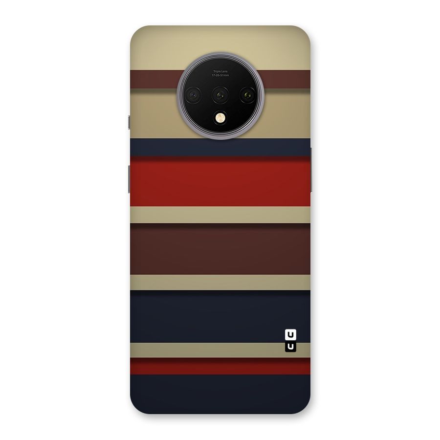 Elegant Stripes Pattern Back Case for OnePlus 7T