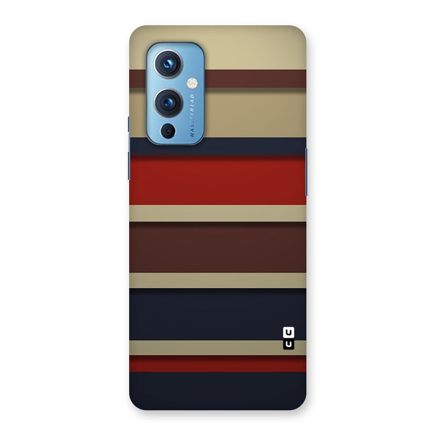 Elegant Stripes Pattern Back Case for OnePlus 9